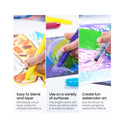 Kids Gel Crayons | 16 Count | Twistable and Washable Jumbo Crayons