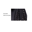 DYWISHKEY 100pcs 15mm Bullet Cone Spike and Stud Metal Screw Back for DIY Leather-Craft