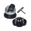 5" Ball Vise Engraving Setting Tool Full Pins Set Rubber Base for Engraving Block Jewelry 34 pc