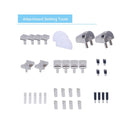 5" Ball Vise Engraving Setting Tool Full Pins Set Rubber Base for Engraving Block Jewelry 34 pc