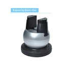 5" Ball Vise Engraving Setting Tool Full Pins Set Rubber Base for Engraving Block Jewelry 34 pc