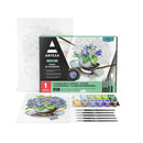 Paint by Number for Adults | 12x16 Inches | 21 Pieces | Hydrangea Flowers Paint by Numbers Kit