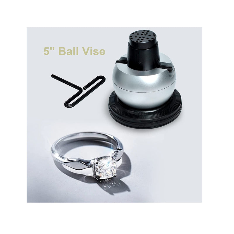 5" Engraving Block Ball with Full Set Jewerly Making Accessories Vise Setting DIY