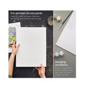 Paint by Numbers Kit | Modern Flowers Canvas Painting Kit with 1 Canvas Panel | 12 Acrylic Paint Pots