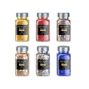 Glitter Shapes | Set of 6 | Glitter for Resin | 0.9oz Bottles