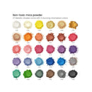 Mica Powder | Set of 30 Colors | 0.18 oz Jars
