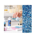 Fine Glitter Set 6 x 2-oz Bottles Ocean-Toned Glitter for Resin