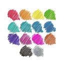 Glitter Gel Pens with Triangular Grip | 14 Colors - 0.8-1.0 mm Tips