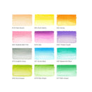 Real Brush Pens | Set of 12 | Pastel Tones | Blendable Watercolor Markers and 1 Water Brush