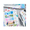 Real Brush Pens | Set of 12 | Portrait Tones | Blendable Watercolor Markers and 1 Water Brush