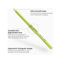 Pastel Colored Pencils | Set of 50 | Triangular Grip | Pre-Sharpened Coloring Pencils