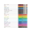 Colored Gel Pens | Pack of 24 | 10 Vintage and 14 Vibrant Colors | Fine 0.7 mm Tip