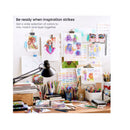 Pastel Colored Pencils | Set of 50 | Triangular Grip | Pre-Sharpened Coloring Pencils