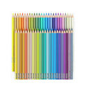 Pastel Colored Pencils | Set of 50 | Triangular Grip | Pre-Sharpened Coloring Pencils