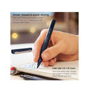Black Felt Tip Pens | Pack of 12 | 1.0–1.5 mm Fiber Tip
