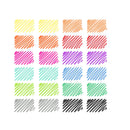 Felt Tip Pens | Set of 24 | 1.0–1.5 mm Fiber Tip