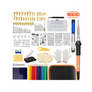 112Pcs Wood Burning Kit | 60W Pyrography Pen Set with Adjust Temp Switch 200~450 |  Wood Burner Tool