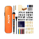Wood Burning Kit 72 pcs Wood Burning Tool with Adjustable Temperature 200~450C | Wood Burner Tools