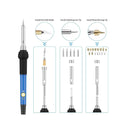 Wood Burning Kit 113pcs Professional Wood Burning Tool Adjustable Temperature Wood Burner