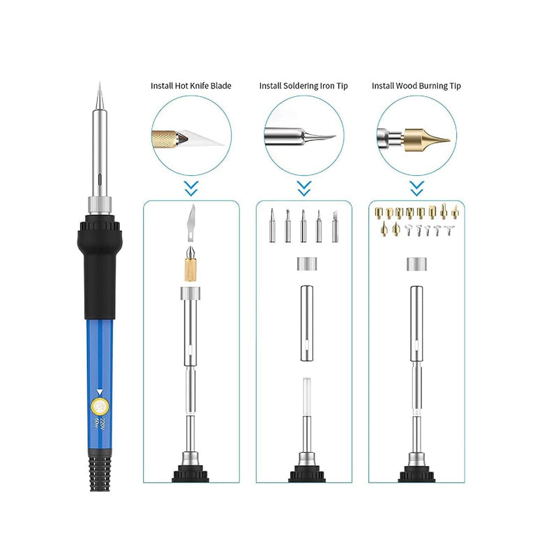 Professional Wood Burning Kit,Wood Burner for Wood Burning Tool