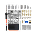 gerleek Wood Burning Kit Woodburning Tool with Soldering Iron 54 PCS Woodburner Temperature Adjustable