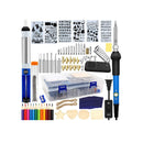 Wood Burning Kit 95pcs | West Bay Soldering Pyrography Pen with Adjustable On-Off Switch Control Temperature Wood Burning Tool