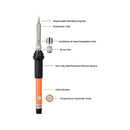 gerleek Wood Burning Kit Woodburning Tool with Soldering Iron 54 PCS Woodburner Temperature Adjustable