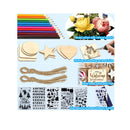 Wood Burning Kit 95pcs | West Bay Soldering Pyrography Pen with Adjustable On-Off Switch Control Temperature Wood Burning Tool