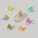 3D Butterfly Nail Charms Crystals Rhinestones | Butterfly Nail Art Jewelry Decorations Butterflies Charms Gems Design For Nail Art Supplies