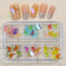 3D Butterfly Nail Charms Crystals Rhinestones | Butterfly Nail Art Jewelry Decorations Butterflies Charms Gems Design For Nail Art Supplies