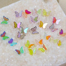 3D Butterfly Nail Charms Crystals Rhinestones | Butterfly Nail Art Jewelry Decorations Butterflies Charms Gems Design For Nail Art Supplies