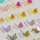 3D Butterfly Nail Charms Crystals Rhinestones | Butterfly Nail Art Jewelry Decorations Butterflies Charms Gems Design For Nail Art Supplies