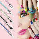 5Pcs Nail Art Sculpture Pen Dual Tipped Silicone Nail Tool Rhinestone Nail Polish Carving Pen Rubber Tip Nail Brushes