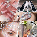 Rhinestone Nail Art Decoration | Nail Rhinestones With Rhinestone Picker Dotting Wax Pen Tweezer Pencil Sharpener Set | Punk Gothic Fashion