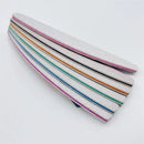 6 Pcs Different Grit Nail Files And Buffers | Flower Pattern Emery Board | 80-320 Grit Professional Manicure Tools For Home And Salon Use