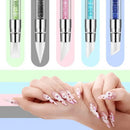 5Pcs Nail Art Sculpture Pen Dual Tipped Silicone Nail Tool Rhinestone Nail Polish Carving Pen Rubber Tip Nail Brushes