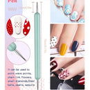 Nail Art Brushes Set | 6PCS Nail Art Design Pen Painting Tools With Acrylic Nail Brush | Builder Gel Brush  Nail Extension Gel