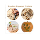 Wood Burning Kit | Wood Burning Tool Adjustable Temperature Woodburning Pyrography Pen Kit for Adults 46 Pcs