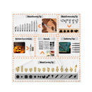 112PCS Wood Burning Kit Professional Wood Burning Tool with LCD Display Pyrography Pen 60W Adjustable