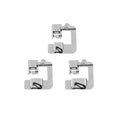 3 Size Wide Rolled Hem Presser Foot Hemmer Foot Set for Singer | Baby Lock | Brother | Janome