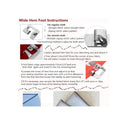 Windman 3 Sizes Wide Rolled Hem Pressure Foot Sewing Machine Presser Foot Hemmer Foot Set 1/2 Inch | 3/4 Inch |1 Inch