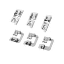 6 Pcs Rolled Hem Presser Foot | Hemming Foot Kit for Sewing Rolled Hemmer Presser Foot