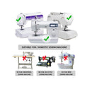 3 Size Wide Rolled Hem Presser Foot Hemmer Foot Set for Singer | Baby Lock | Brother | Janome