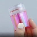 3 Pcs Nail Art Stamper Soft Texture Nail Tool Stamp Seal For Female Nail Tool Stamp Easy To Clean For Women