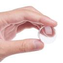 Nail Art Stamper | Clear Silicone Stamping Jelly With Scraper | Transparent Visible Body | No Misplacement For DIY Nail Decor