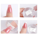 Nail Art Stamper | Silicone Nail Stamper Glossy Colored Handle Silicone Stamp For DIY Nail Art Stamping Plates