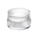 Nail Art Stamper | Clear Silicone Stamping Jelly With Scraper | Transparent Visible Body | No Misplacement For DIY Nail Decor