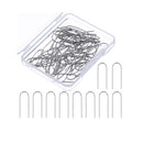 Tatuo 60 Pieces High Temperature Nichrome Wire Jump Rings | U Hanger Hooks