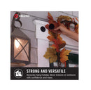VELCRO Heavy Duty Fasteners | 4x2 Inch Strips with Adhesive 8 Sets | Holds 10 lbs | Black Industrial Strength Stick On Tape