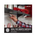 VELCRO Heavy Duty Fasteners | 4x2 Inch Strips with Adhesive 8 Sets | Holds 10 lbs | Black Industrial Strength Stick On Tape